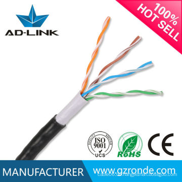 305m / hölzerne Rolle im Freien BC CCA lan cat5e 24awg utp Kabel